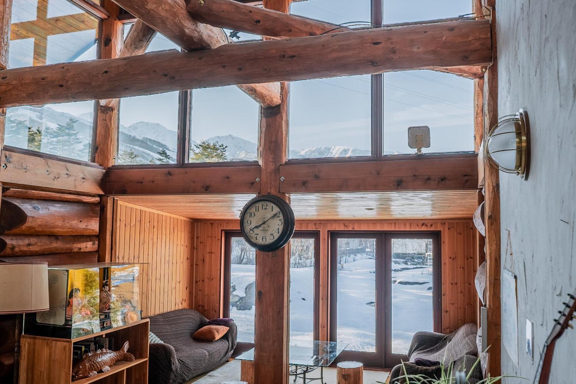 Hakuba Pension & Log Hotel Meteor Экстерьер фото